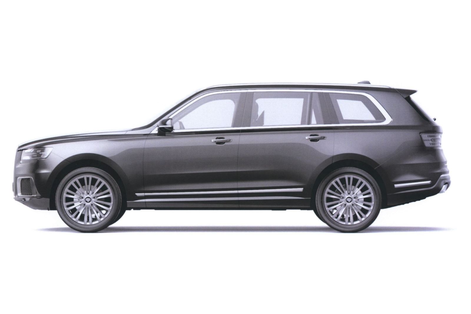 Hé lộ thiết kế mẫu SUV của công ty sản xuất xe cho Tổng thống Nga - 2 Hé lộ thiết kế mẫu SUV của công ty sản xuất xe cho Tổng thống Nga - 2