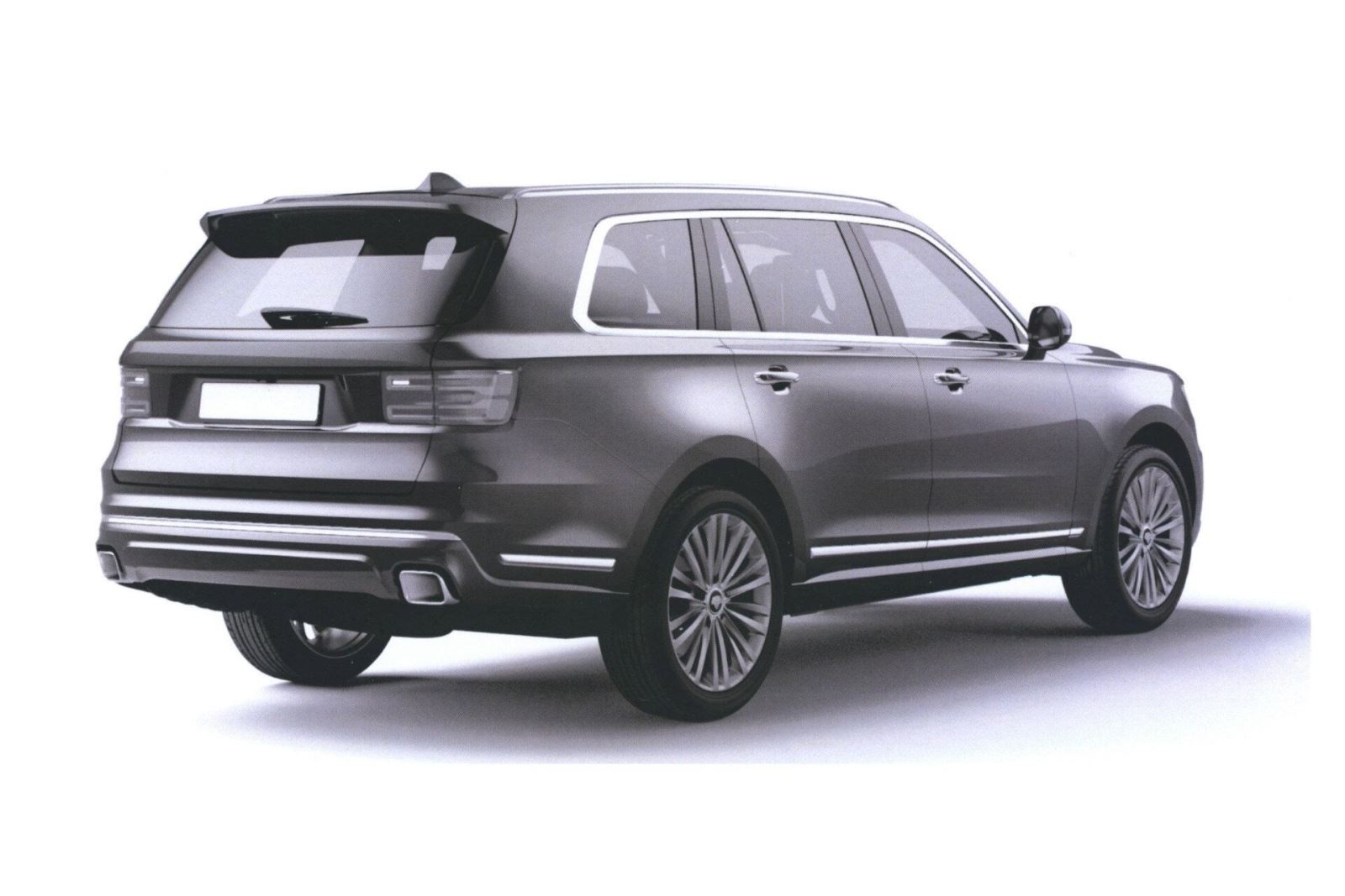 Hé lộ thiết kế mẫu SUV của công ty sản xuất xe cho Tổng thống Nga - 5 Hé lộ thiết kế mẫu SUV của công ty sản xuất xe cho Tổng thống Nga - 5