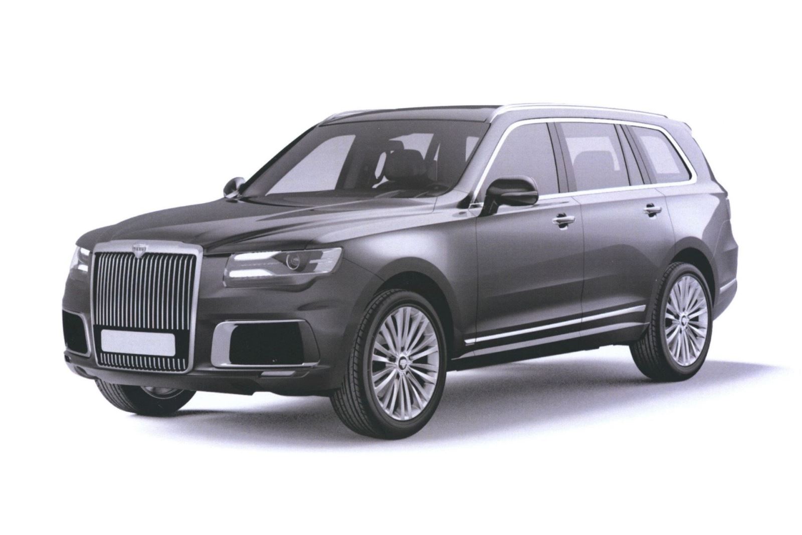 Hé lộ thiết kế mẫu SUV của công ty sản xuất xe cho Tổng thống Nga - 1 Hé lộ thiết kế mẫu SUV của công ty sản xuất xe cho Tổng thống Nga - 1