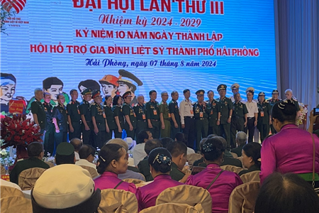 Cty CP TM DL & DV Kuroba tham dự Đại hội lần thứ III nhiệm kỳ 2024 -2029 & kỷ niệm 10 năm ngày thành lập Hội hỗ trợ gia đình liệt sỹ thành phố Hải Phòng