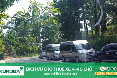 Xe đưa khách đi du lịch Hồ Yên Trung -  Đà Lạt thu nhỏ của Quảng Ninh